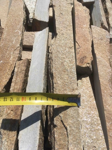 Горбушка златолит золотистый для облицовки купить в Нытве