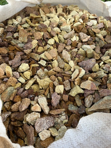 Златолит персиковый декоративная каменная крошка купить в Нытве