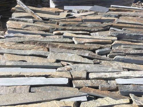 Горбушка златолит мультиколор для облицовки купить в Нытве