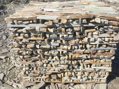 Горбушка златолит золотистый для облицовки купить в Нытве