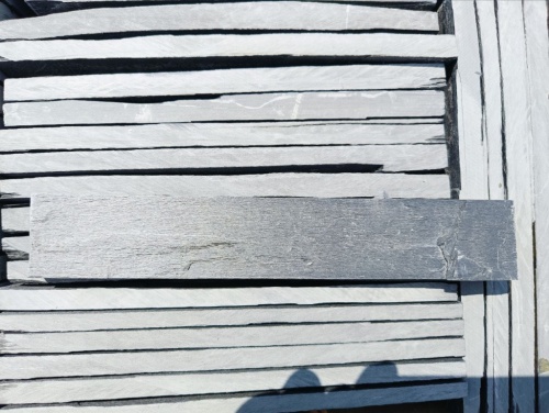 Плитка чёрная из натурального камня фасадная 30 см * 5 см, толщина 7 мм -30 мм купить в Нытве